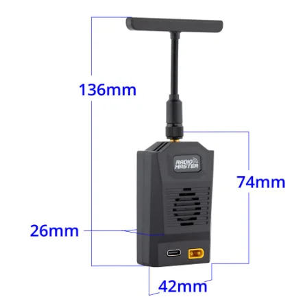 Radiomaster Ranger 2.4Ghz Elrs Module - RadioMaster Ranger Nano: alles-in-één ELRS-combinatie met