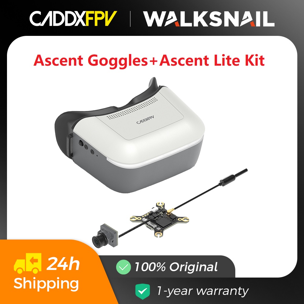 CADDXFPV WALKSNAIL Ascent-bril - Skyzone Cobra X V2 Fpv Goggles recensie en prijs