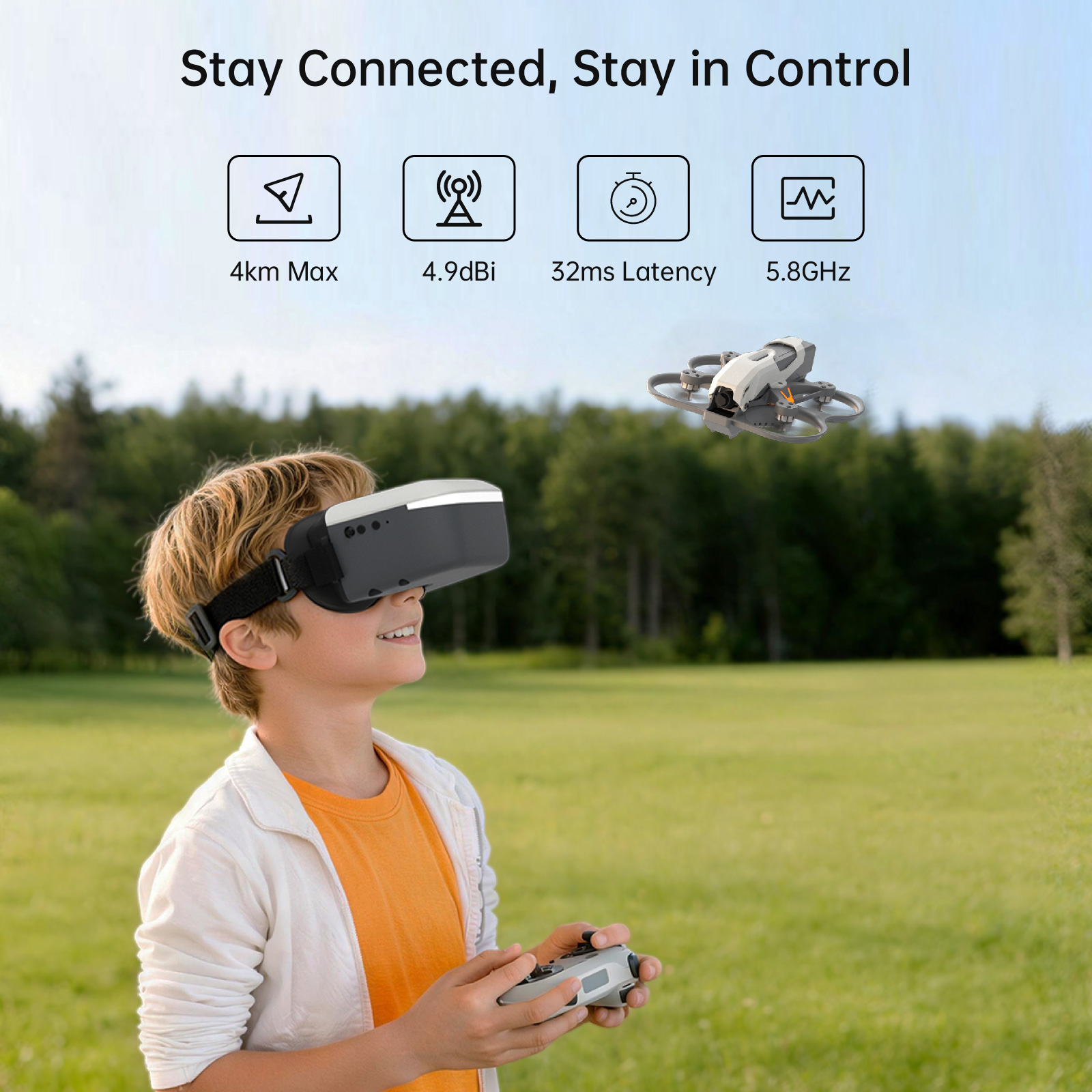 CADDXFPV WALKSNAIL Ascent-bril - Skyzone Cobra X V2 Fpv Goggles recensie en prijs