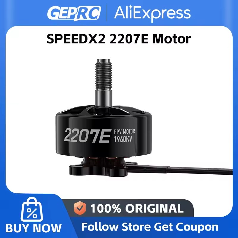 GEPRC SPEEDX2 1/2/4pcs 2207E M - Foxeer Reaper F4 128K 65A Esc recensie en prijs