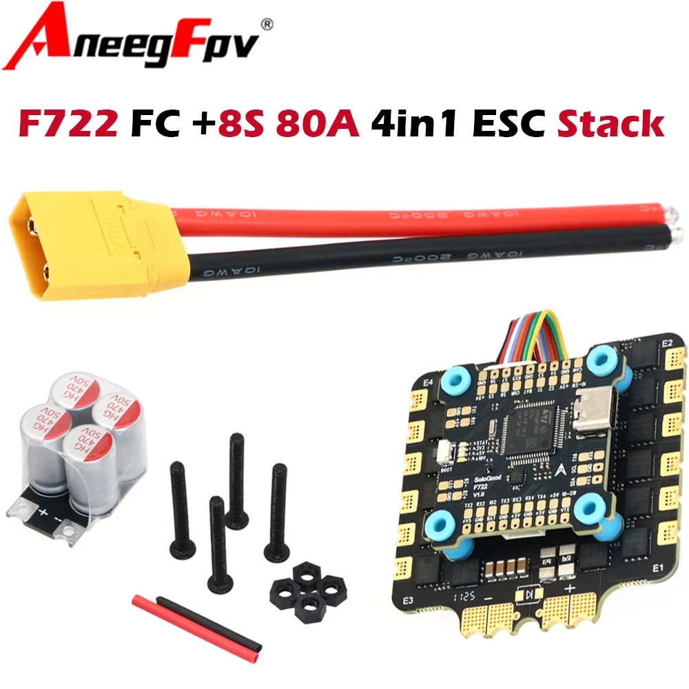 RoRusSoloGood F722 F7 6S Fligh - Speedybee F405 V4 Bls 55A Stack recensie en prijs